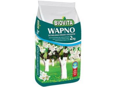 BIOVITA Vápno na bielenie stromov a neutralizáciu pôdy 2 kg