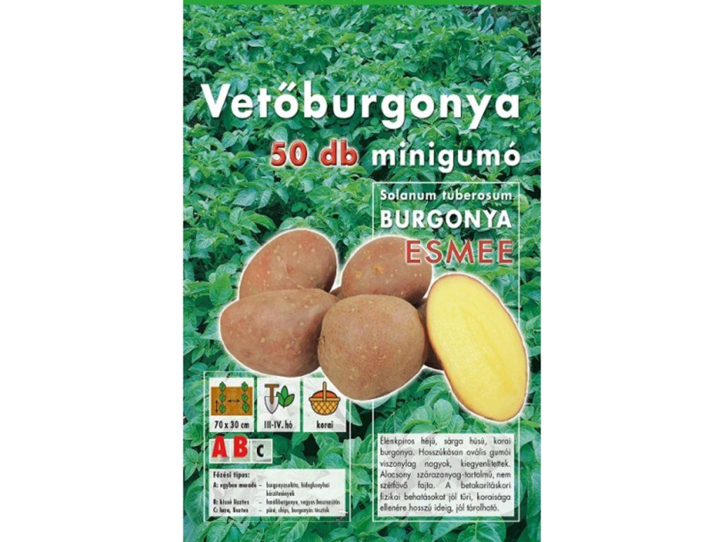 Zemiaky sadbové minihľuzy Esmee 50ks