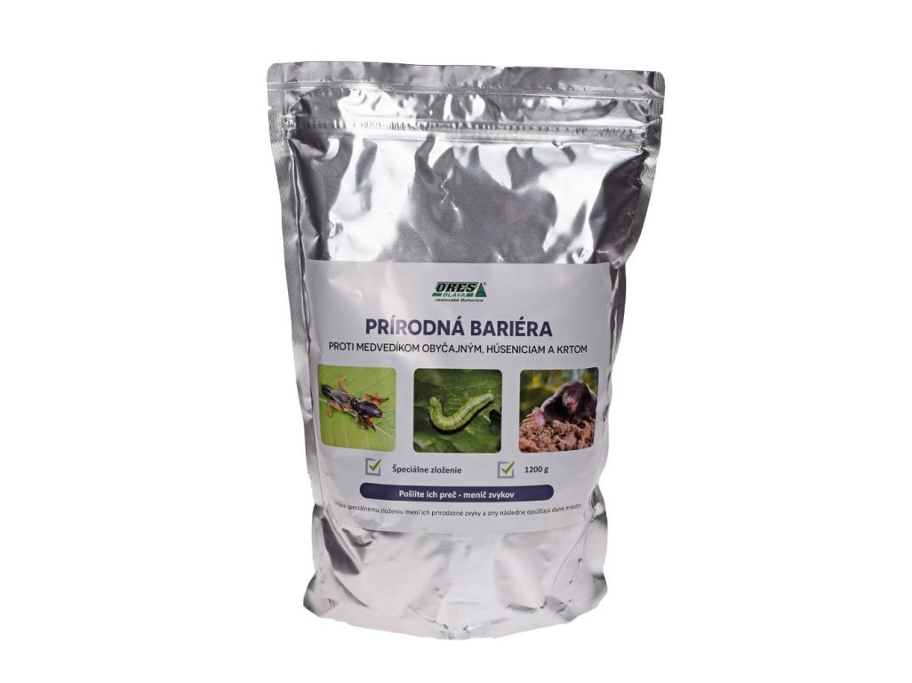 ORES prírodná bariéra proti medvedíkom,húseniciam a krtkom1200g