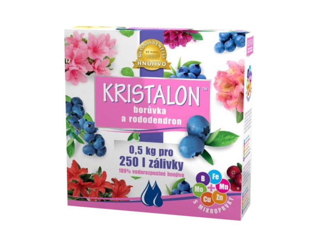 KRISTALON – Čučoriedka a rododendrón 500g
